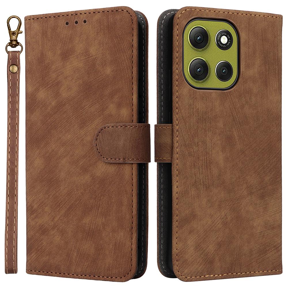 For Motorola Moto G86 Power 5G Case Wallet RFID Blocking PU Leather Phone Cover Stand with Strap