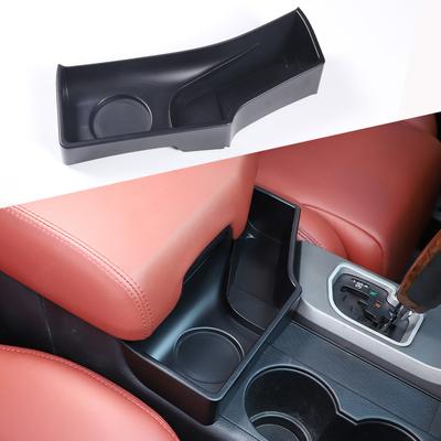 Suport pentru pahare de apă cu control central al mașinii, cutie de depozitare, tavă de organizare pentru Toyota Tundra SEQUOIA 2007-2013 Interior auto