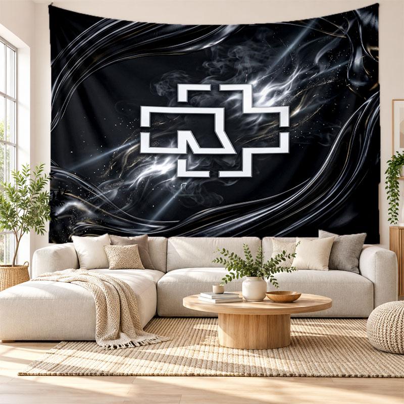 Rammstein Wall Tapestry, Soft Fabric Wall Hanging, Decorative Backdrop For Bedroom Home Wall Art