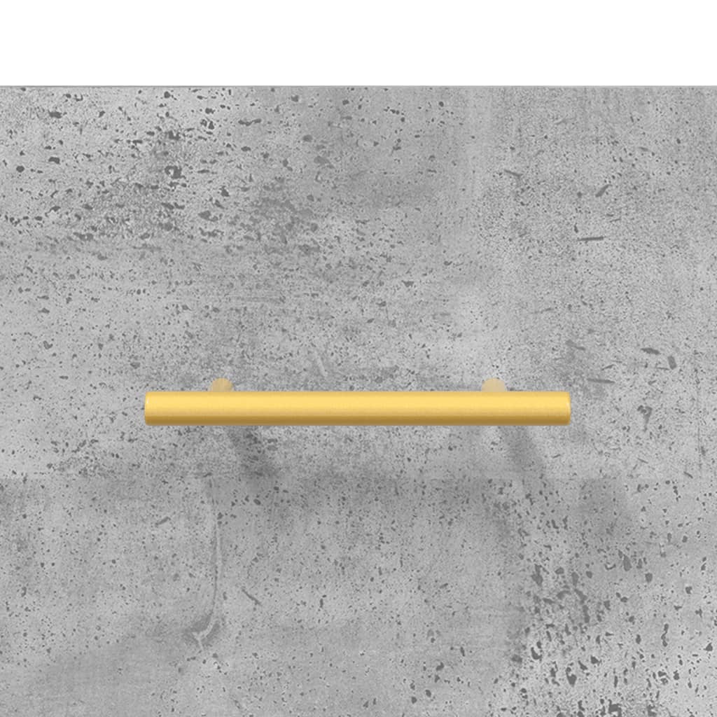 Sideboard Concrete Grey 34.5 x 34 x 90 cm Engineered Wood