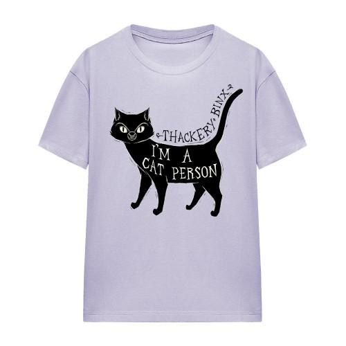 Hocus Pocus Womens/Ladies IÂ´m A Cat Person Thackery Binx T-Shirt