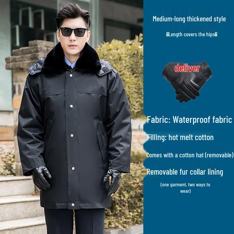 Security Guard Winter Work Parka