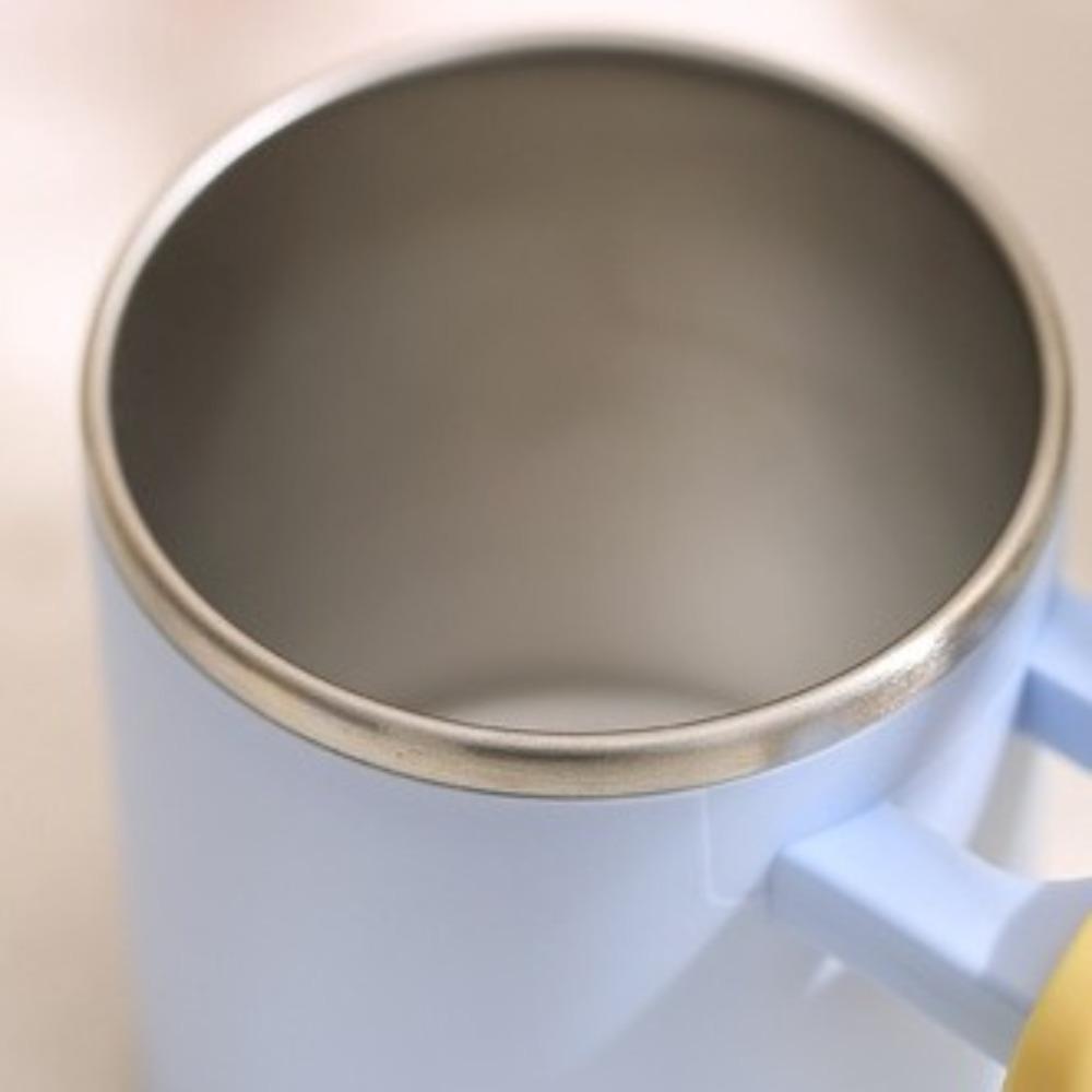 Cartoon Stainless Steel Mouthwash Cup Portable Toothbrush Holder Couple Set Toothbrush Cup  Travel