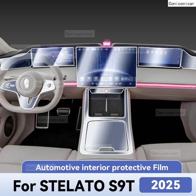 For STELATO S9T 2026 Car Interior Protection Anti-Scratch Film trument Center Control Navigation Screen Accessories