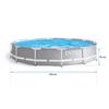 Frame Garden Pool 366 X 76 Cm 16-In-1 Intex 26712