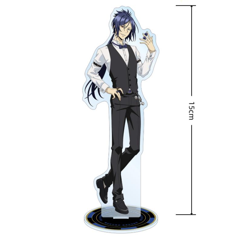 Katekyo Hitman Reborn! Acrylic Standee 15cm Double Sided Tsunayoshi Kyoya Anime Peripheral Desk Decoration Collectible Fan Gift