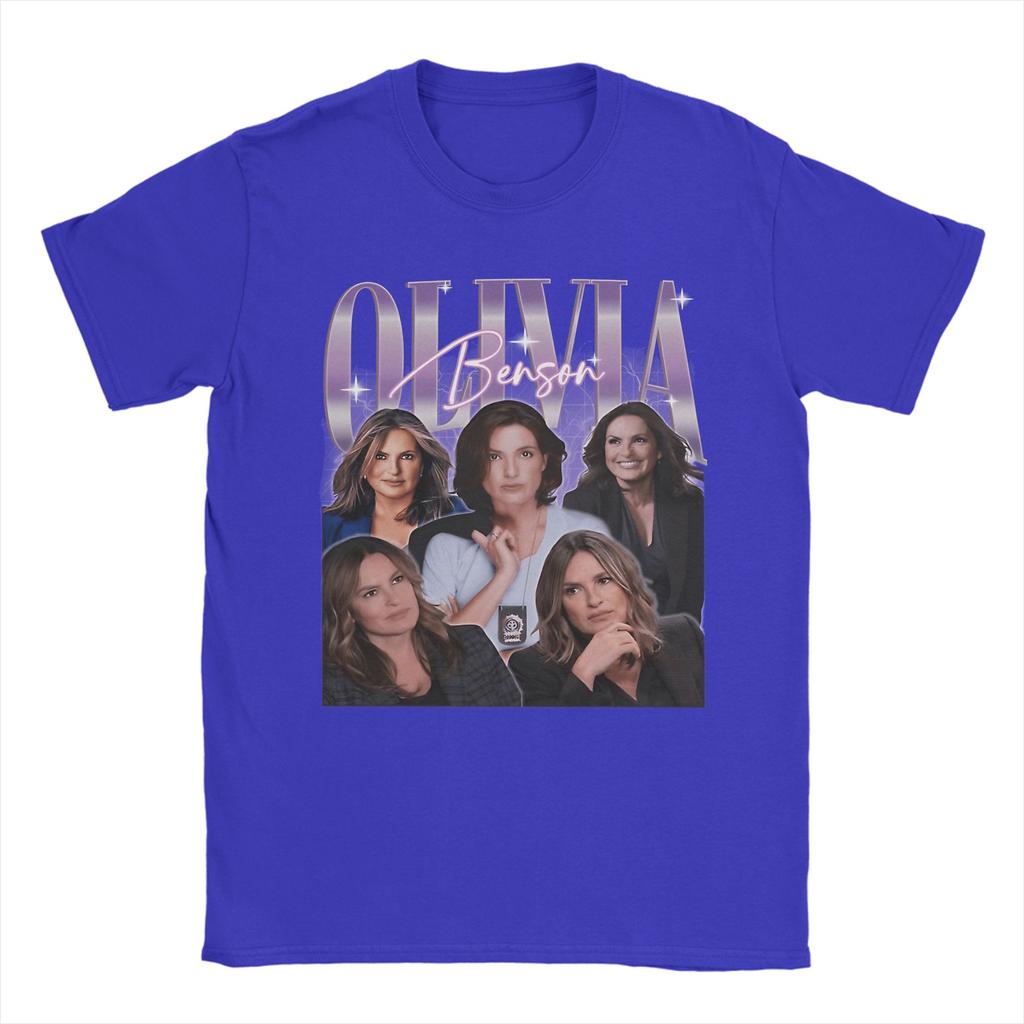 Oliviaed Benson Law And Order Tee Shirt for Men Women Graphic Printed T Shirts 100 Cotton Clothing