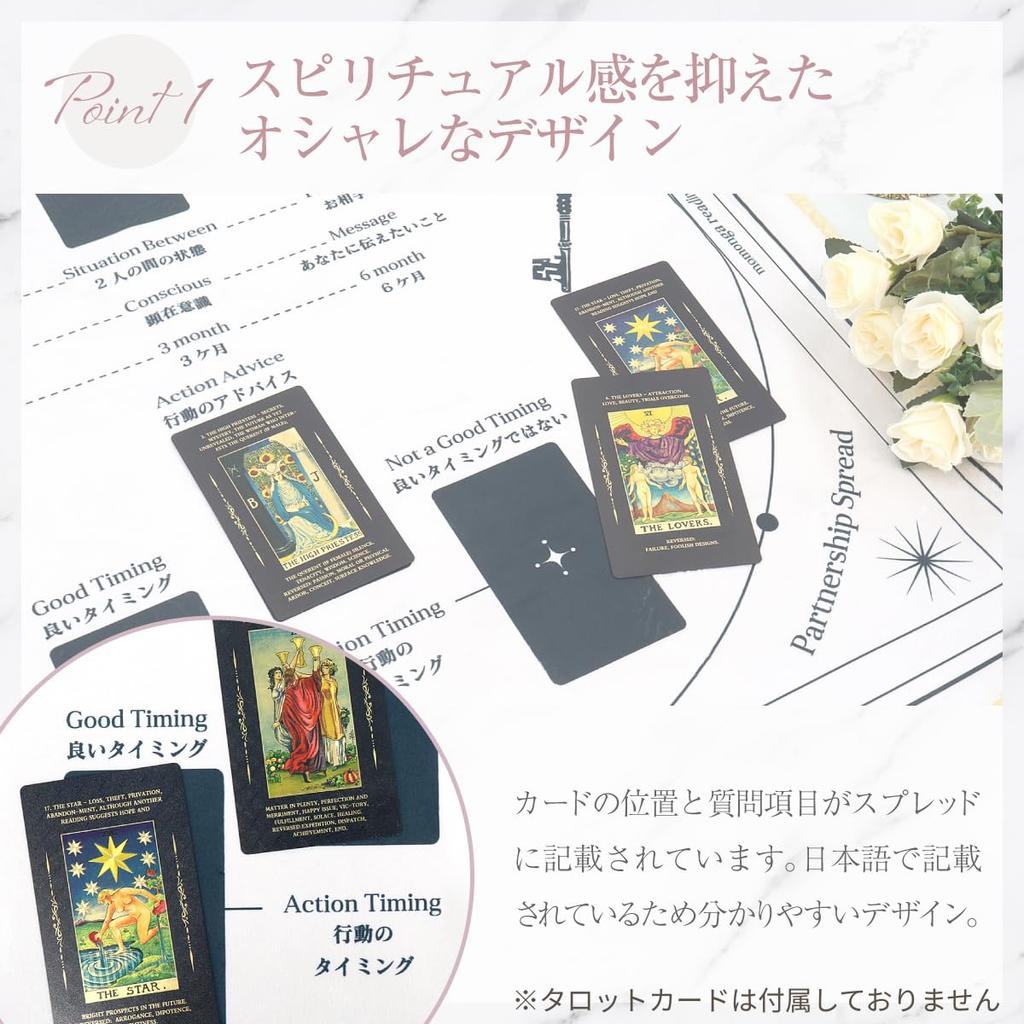 Tarot by YouTuber A spread for predicting future developments in Tarot Spread Love Spread with Japanese Guide [Love Spread] [Supervised momonga] love.
