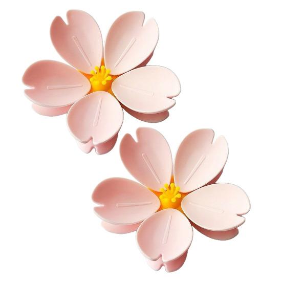 Yousheng Sakura Magnetické klipy na sáčky Klipy na uzavírání potravin pro čerstvost Opakovaně použitelné klipy na brambůrky s magnetem na lednici Roztomilé třešňové květy Domácí kancelář Dárky