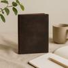 Leather Journal Dark Brown 100 Lined Pages 18x13cm