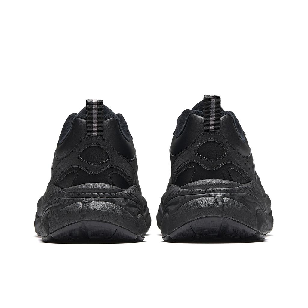 Anta Sunlight Thermal Cushioning Abrasion Resistant Slip Resistant Low Top Casual Shoes Men's Basic Black 912548802-8