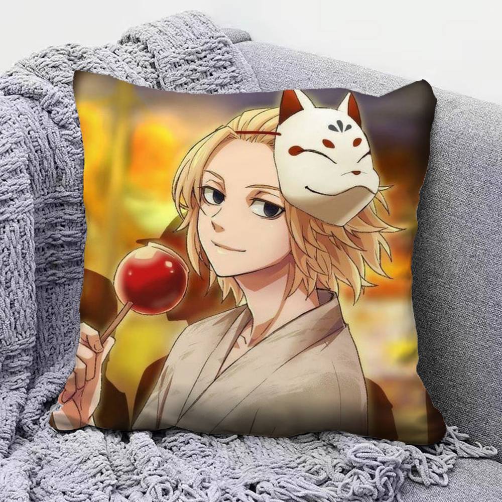 Tokyo Revengers Anime CCool  Home Sofa Cushion Covers and Aecorative Custom Pillow Covers