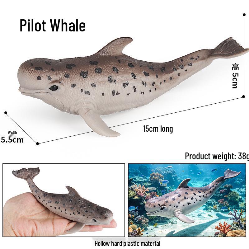Jucărie Cognitivă pentru Copii: Figurină Pisică de Mare Gigantă, Pisică de Mare, Pește-Liliac, Pește-Soare