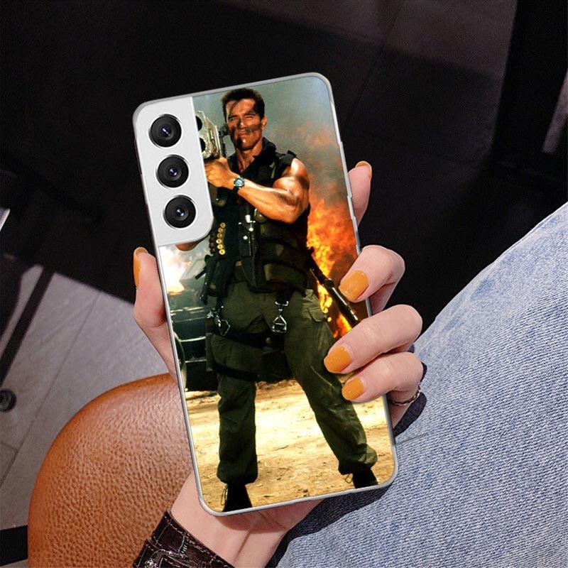 Arnold Schwarzenegger Terminator Phone Case For Samsung Galaxy S24 S25 Edge S26 Ultra S23 S22 S21 Plus S20 FE + Personalized Pri