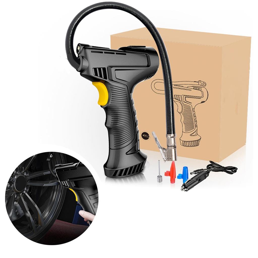 

Аккумуляторный компрессор автомобильных шин для перезаряжаемых воздушных компрессоров с нескользящей ручкой светодиодный свет для надувания ночью A