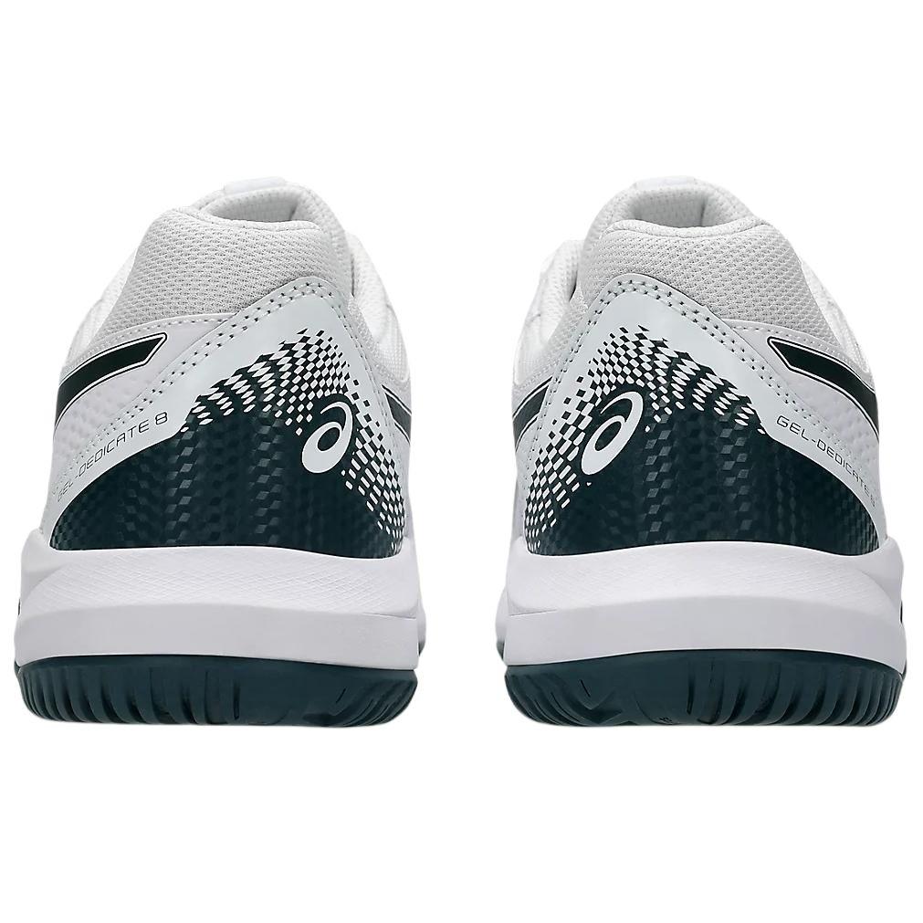 Asics Gel Dedicate 8 Wide White Saxon Green Men Sneakers 1041A410-104