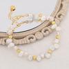 Fashion Jewelry Baroque Freshwater Pearl Bracelet for Ladies Plated Beaded 925 Sterling Silver Bracelet Chain Jewelry