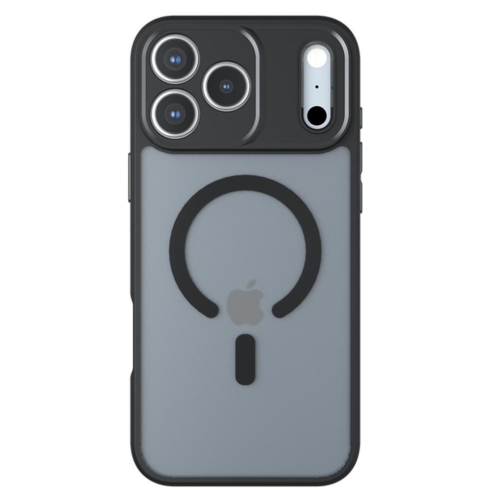 For iPhone 17 Pro Case Compatible with MagSafe TPU + PC Hybrid Matte Finish Phone Cover