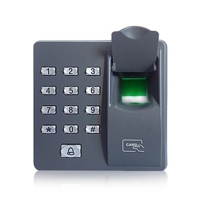 Digital Electric RFID Reader Finger Scanner Code System Biometric Recognition Fingerprint Access Control System X6+10pcs Keyfobs