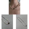 Geometric Necklace Stainless Steel Handmade Collar Chain For Women And Men