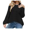 Women's Fashion Leisure Temperament Sexy Shoulder Solid Color Knitting Sweater