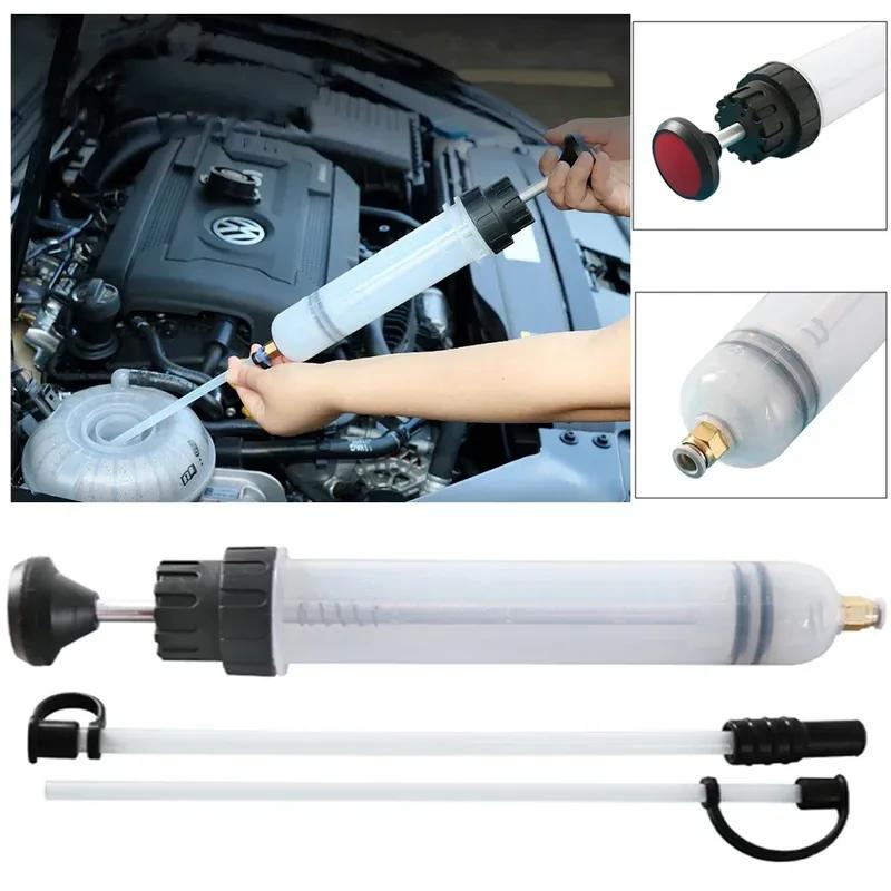 Car Oil Fluid Extractor Fluid Syringe Pump Siphon Pump Brake Fluid Auto Manual Suction Vacuum Fuel Transfer Hand Pump Dispenser