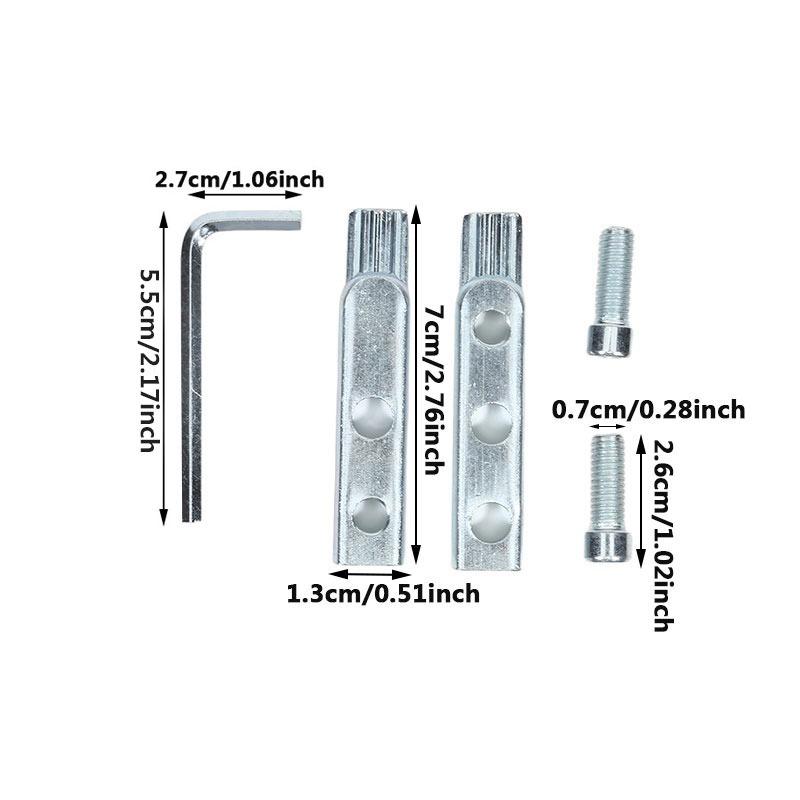 

Faucet Angle Valves Broken Wire Extractor Set Damage Screw Extractor Remover Universal Angle Valve Wire Stripped Screw Extractor
