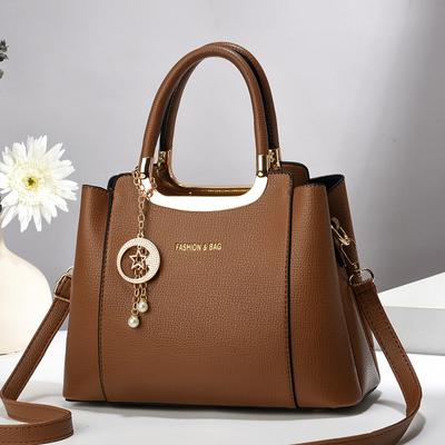 Hot Selling New Women's Bag PU High-end Retro Versatile Tote Bag Large Capacity Casual Commuting Shoulder Bag Luxury Handbags