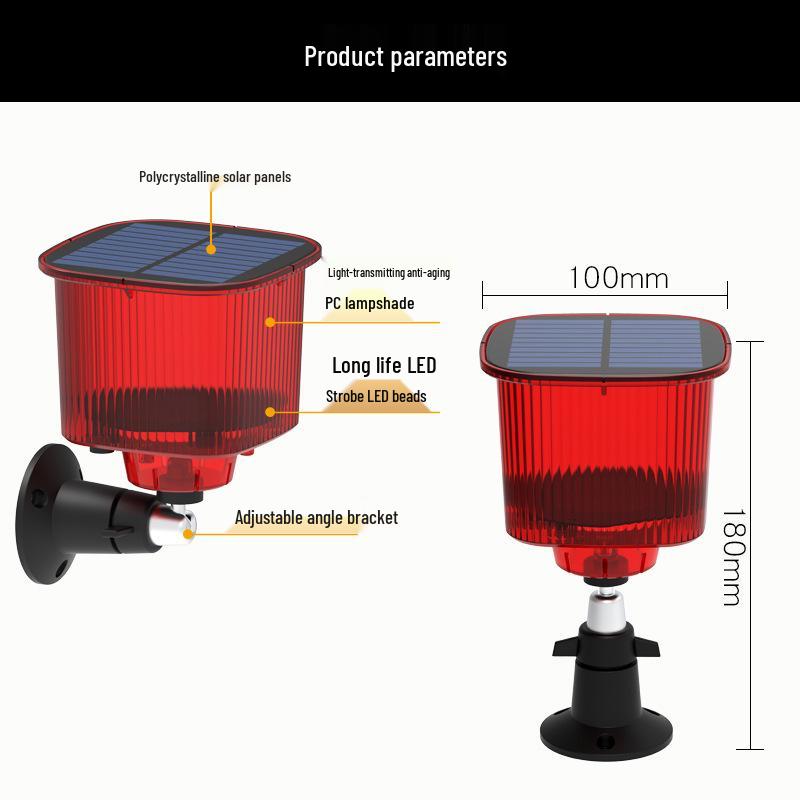 Solar Animal Repellent: Light, Sound, and Timer Alarm for Protecting Rice Fields and Orchards