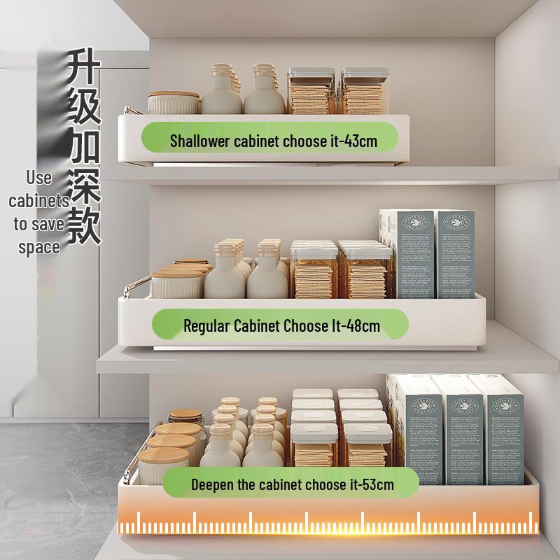 Kitchen Sink Pull-Out Basket Organizer Drawer