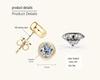 Douyin Bestseller: Versatile Moissanite Stud Earrings - Bubble Couple Style, S925 Sterling Silver, Fashionable & Elegant Jewelry