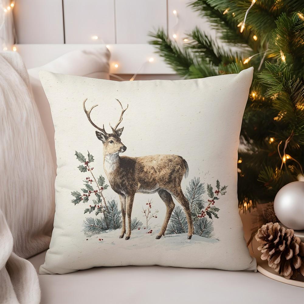 Heimdeko Weihnachtsbaum Hutmuster Kissenbezugsmuster Kissenbezug Geeignet für Sofa Schlafzimmer Auto Kissenbezug