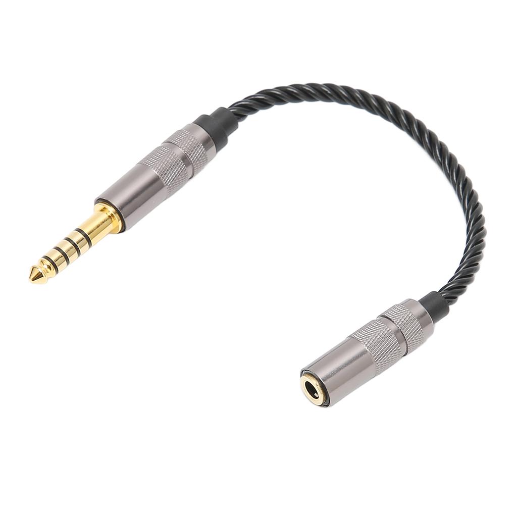 Headphone Adapter Cable Gold Plated 4.4MM Balanced Male to 3.5MM Stereo Female Adapter Cord