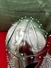 Viking Warrior Costume Helmet with Chainmail – Medieval Norse Headgear for LARP, Cosplay & Reenactment