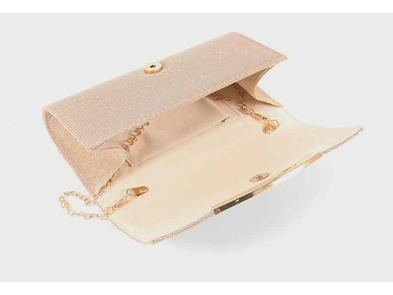 European & American Satin Pleated Evening Bag - 2022 Collection