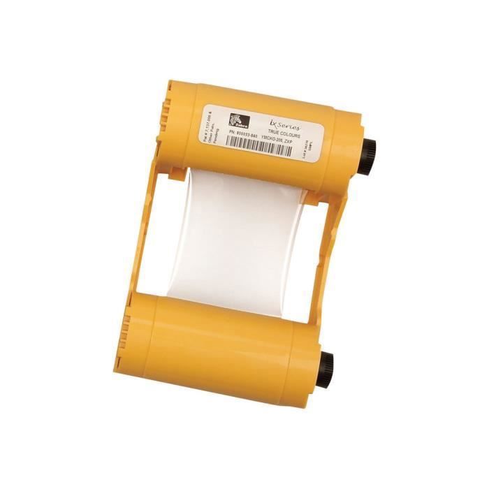 Ruban D'impression Couleur Zebra Ix Series YMCKO Pour Zebra P210i