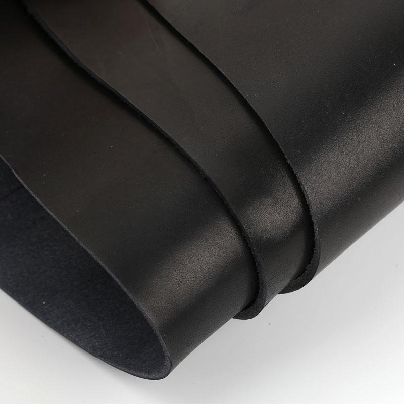 3mm Thick Black Vegetable Tanned Leather, Yellow Cattle Leather, Industrial Gasket, Handmade DIY Belt, Genuine Leather, Carved a