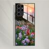 For Samsung Galaxy S25 Ultra Case Tempered Glass Case Cool Painted Phone Cases For Samsung S25 Ultra Cover S25ultra 5G Fundas