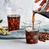 [100 Sets] 12oz Clear Plastic Cups With Flat Lids, Disposable Drinking Cups, 12 Oz Plastic Cups For Ice Coffee, Smoothie, Slurpee, Or Any Cold Drinks
