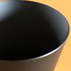 Wired Beans Glass Tumbler 240 Lightly Blown Tumbler Glass 360ml Amazon Exclusive (Wired Beans) (Black Matte)