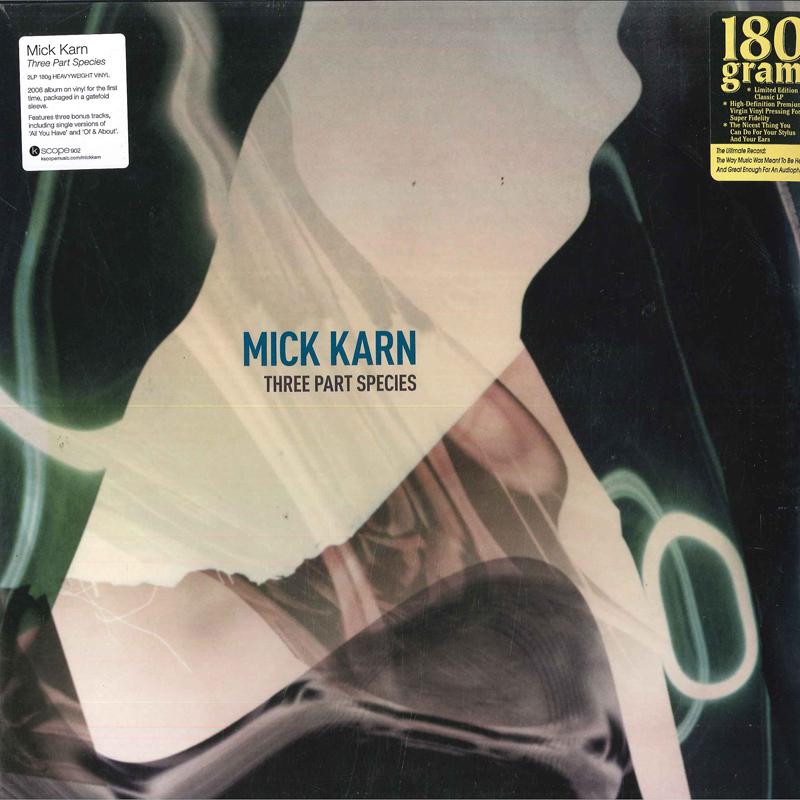 

LP Record MICK KARN Three Part Species KSCOPE902 Kscope 2015 UK Europ Rock