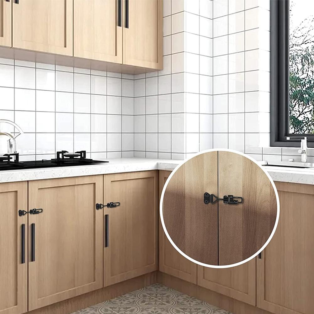 Steel Hasp Catch Clip for Handle Less Cabinets and Lock Boxes GH 4001