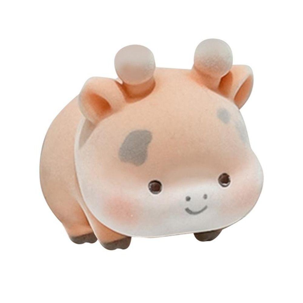 Panda Dog Computer Monitor Decoration Desk Ornament Center Console Doll  Auto Interior