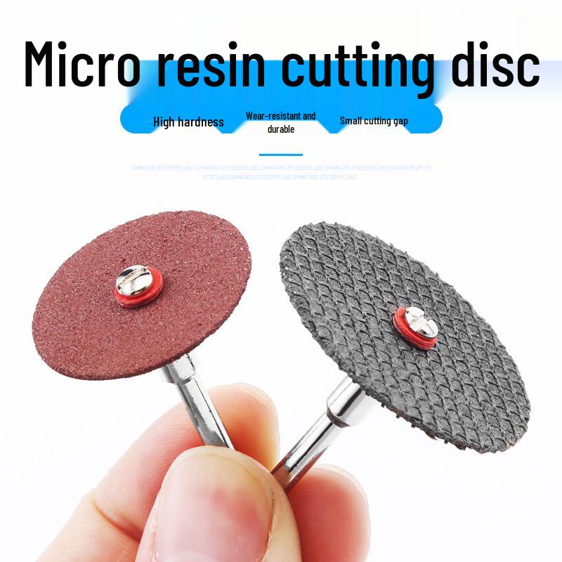 Ultra-Thin Double Mesh Resin Cutting Disc for Electric Grinders - Ideal for Jade and Metal Grinding