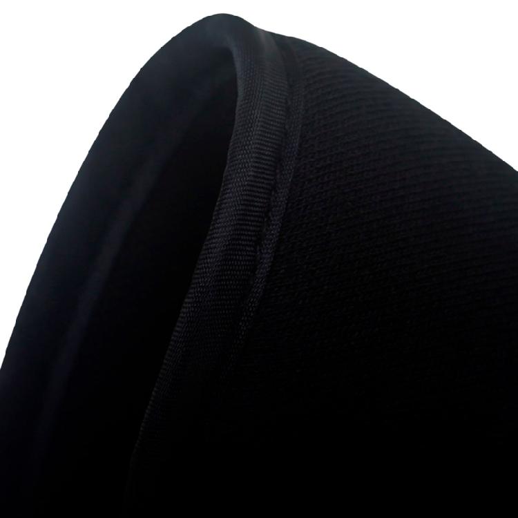 Soft Cotton Sponge Pad Protector Musical Instrument Accessory, Black Viola Chin Rest, 4/4-4/3 Viola Chin Shoulder Rest