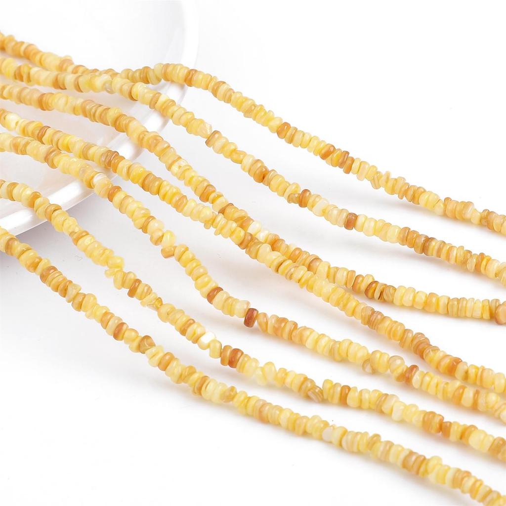 Natural Seashells Irregular Mesopores And Circular Spacer Beads For DIY Necklace Bracelet Earrings Jewelry Making