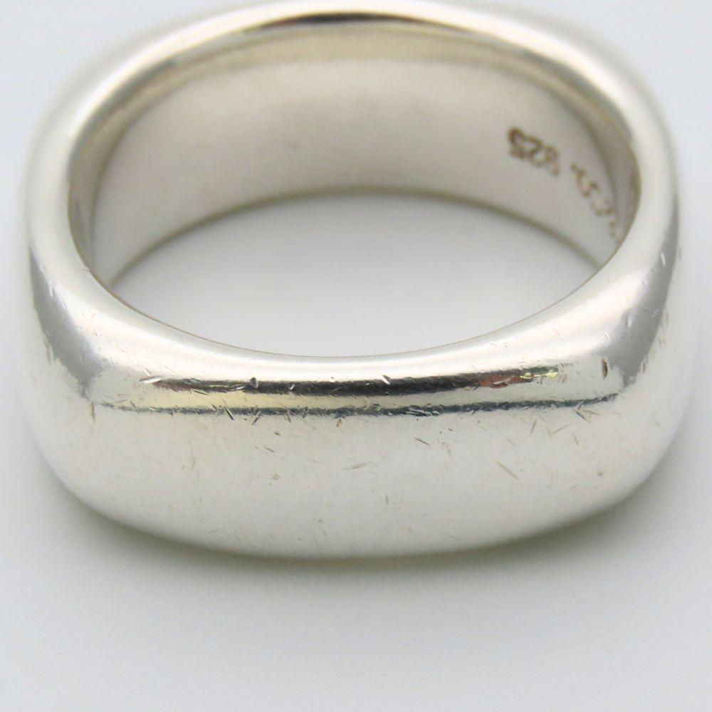 Used TIFFANY&Co. Ring Square cushion EU#56.5 Silver925 15.2g Silver Accessories