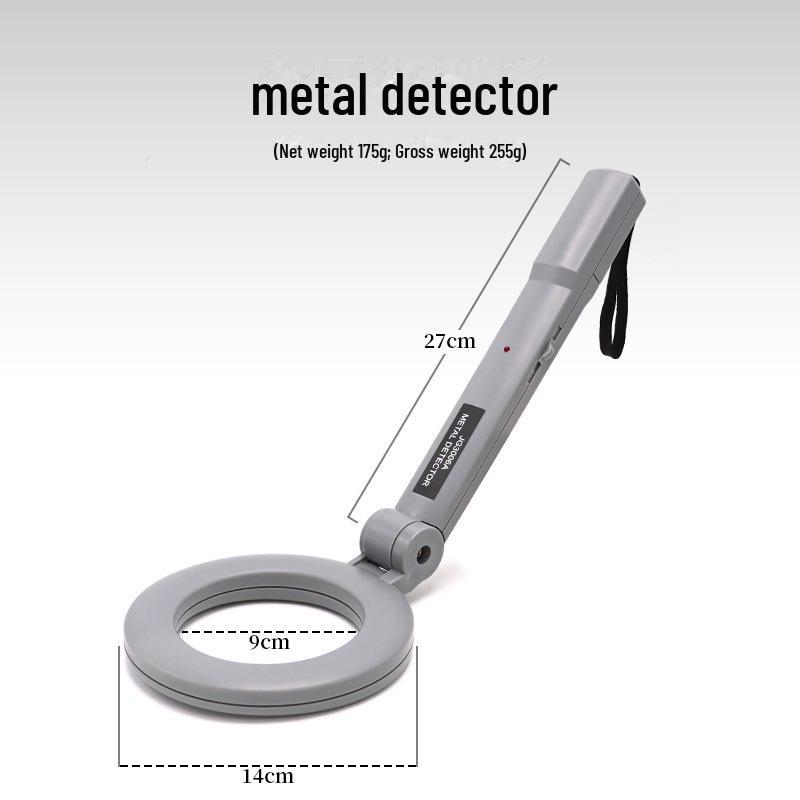 High Sensitivity Handheld Metal Detector for Security and Mobile Phone Detection
