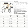 Thick Winter Dog Jacket for Large Dogs - Waterproof Windproof Reflective Coat with Adjustable Straps & Snap Buttons, 100% Polyester