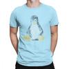 Novelty Tux Linux Distro Distribution Ubuntu T-Shirts Men Harajuku Cotton T Shirt  Tee Shirt Printing Sweatshirt
